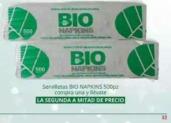 La Comer Servilletas de papel oferta