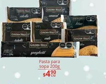 La Comer Pasta golden hills oferta