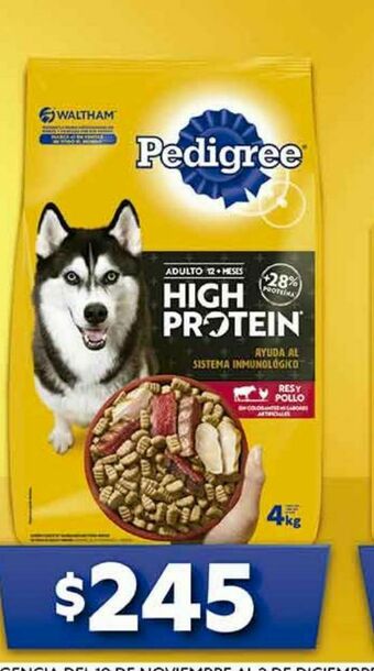 Alimento para perros pedigree
