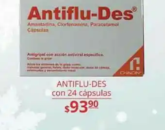 La Comer Medicamentos antifludes oferta