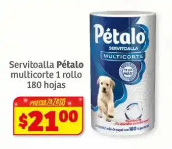 Soriana Súper Servitoalla Pétalo oferta