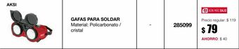 Gafas para soldar