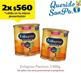 Farmacia San Pablo Enfagrow premium 3 oferta