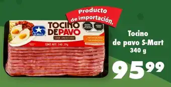 S-Mart Tocino de pavo S-Mart oferta