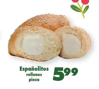 S-Mart Españolitos rellenos pieza oferta