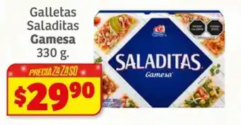 Soriana Híper Galletas Saladitas Gamesa oferta