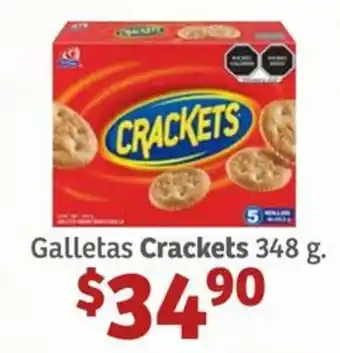 Soriana Híper Galletas Crackets oferta