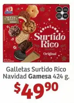 Soriana Híper Galletas Surtido Rico Navidad Gamesa oferta