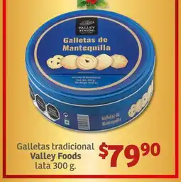 Soriana Híper Galletas tradicional Valley Foods oferta