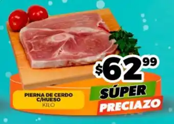 Merco Pierna de cerdo c/hueso oferta