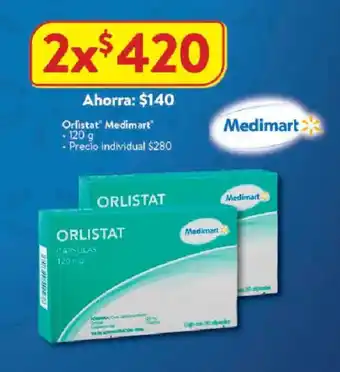 Walmart Orlistat Medimart oferta