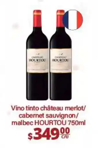 La Comer Vino tinto château merlot/ cabernet sauvignon/ malbec HOURTOU oferta