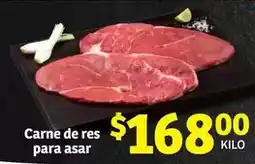 Soriana Híper Carne de res para asar oferta