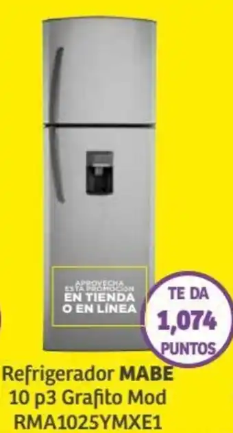 Refrigerador Grafito Mabe 10 p3