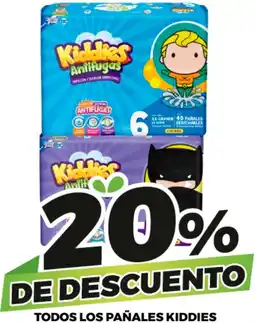 Todos los pañales kiddies