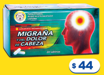 Farmacias Similares Migraña y del Dolor de Cabeza oferta
