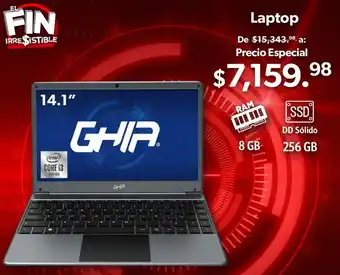 Sam's Club Laptop 14.1" oferta