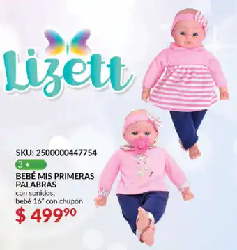 DelSol Lizett Bebé Mis Primeras Palabras oferta