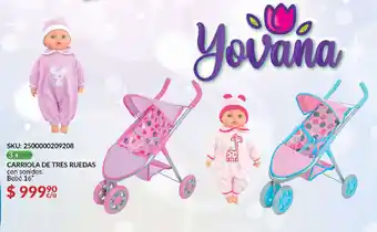 DelSol Yovana Carriola de Tres Ruedas oferta