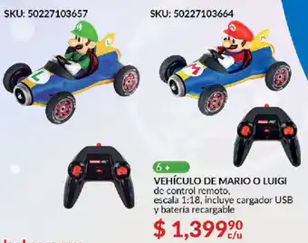 Vehículo de Mario O Luigi