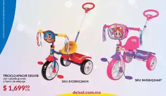Triciclo Apache Deluxe