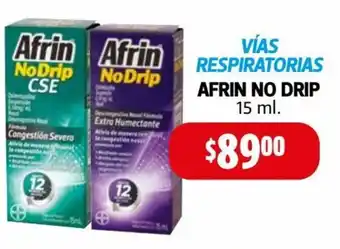 Farmacias Guadalajara Afrin No Drip 15ml oferta