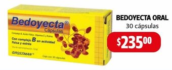Farmacias Guadalajara Bedoyecta Oral 30 Cápsulas oferta