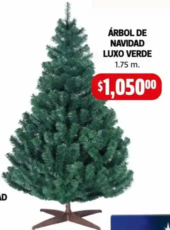 Árbol de Navidad Luxo Verde 1.27m