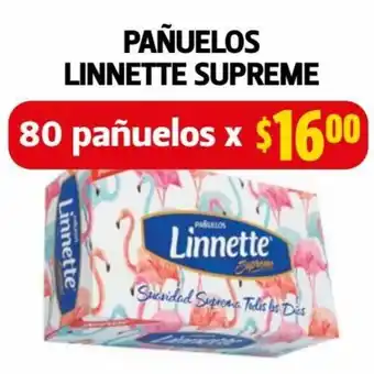 Pañuelas Linnette Supreme 80 Pañuelos