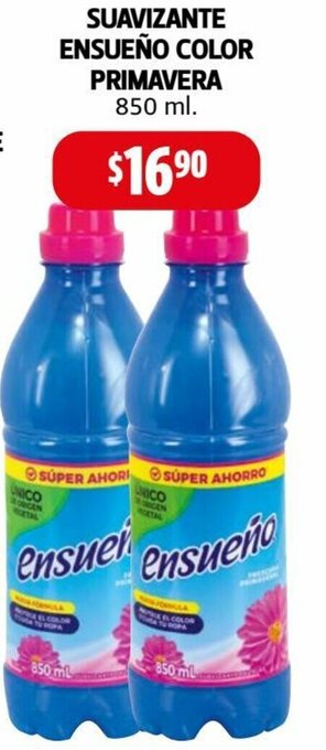 Farmacias Guadalajara Suavizante Ensueño Color Primavera 850ml oferta