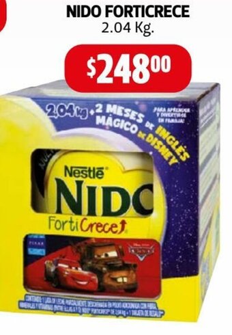 Farmacias Guadalajara Nido Forticrece 2.04kg oferta