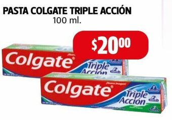 Farmacias Guadalajara Pasta Colgate Triple Acción 100ml oferta
