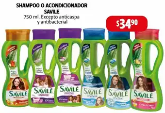 Farmacias Guadalajara Shampoo O Acondicionador Savile 750ml oferta