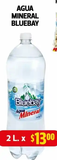 Farmacias Guadalajara Agua Miniral Bluebay 2L oferta