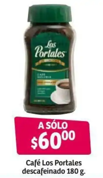 Soriana Híper Café Los Portales Descafeinado 180g oferta