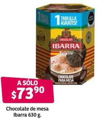 Chocolate de Mesa Ibarra 630g