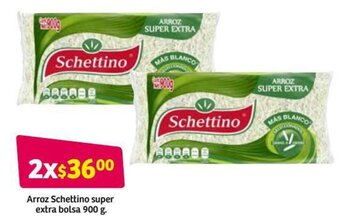 Arroz Schettino Super Extra Bolsa 900g