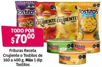 Soriana Híper Frituras Receta Crujiente o Tostitos de 160 a 400g oferta