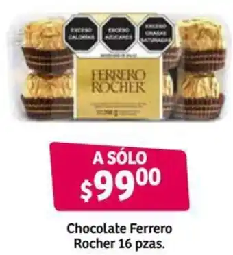 Soriana Híper Chocolate Ferrero Rocher 16pzas oferta