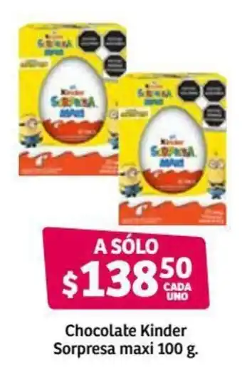 Chocolate Kinder Sorpresa Maxi 100g