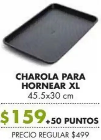 Soriana Híper Charola para Hornear XL 45.5x30cm oferta