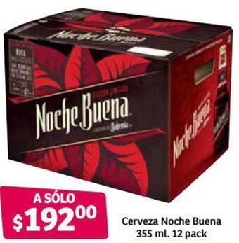 Soriana Híper Cerveza Noche Buena 355ml 12 Pack oferta