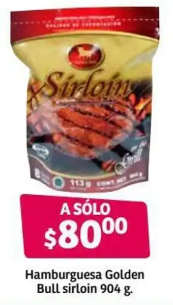Soriana Híper Hamburguer Golden Bull Sirloin 904g oferta