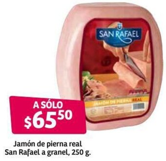 Soriana Híper Jamón de Pierna Real San Rafael a Granel 250g oferta