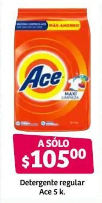 Soriana Híper Detergente Regular Ace 5k oferta