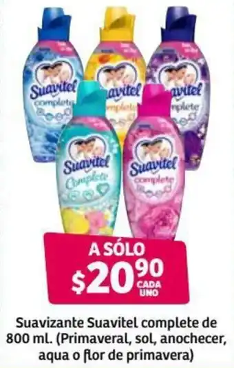 Soriana Híper Suavizante Suavital Complete de 800ml oferta