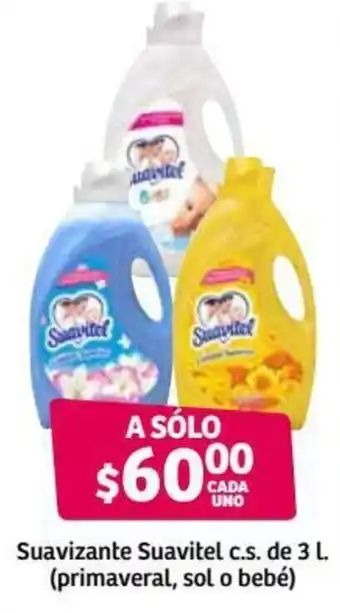 Soriana Híper Suavozante Suavitel c.s. de 3L oferta