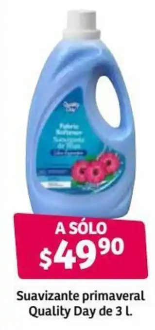 Soriana Híper Suavizante PrimaveralQuality Day de 3L oferta