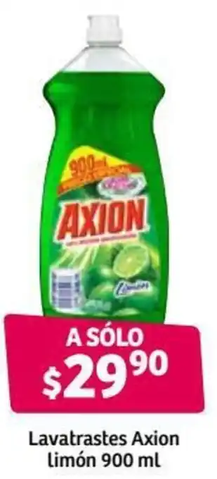 Soriana Híper Lavatrastes Axion Limón 900ml oferta