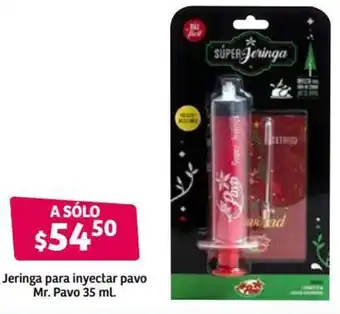 Soriana Híper Jeringa para Inyectar Pavo Mr. Pavo 35ml oferta